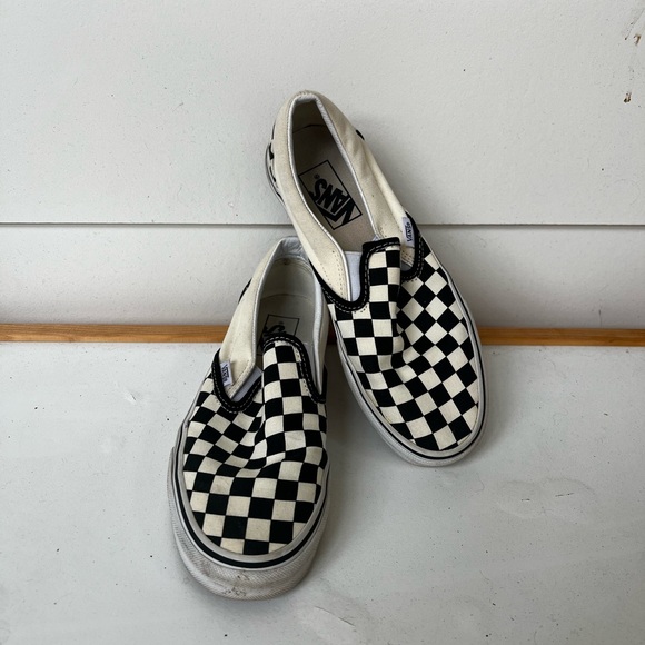 Vans Checkered Slip Ons - Picture 2 of 7